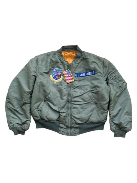 Other Designers VERY RARE VINTAGE JACKET FLIGHT BOMBER MA 1 ALPHA INDUSTRIES