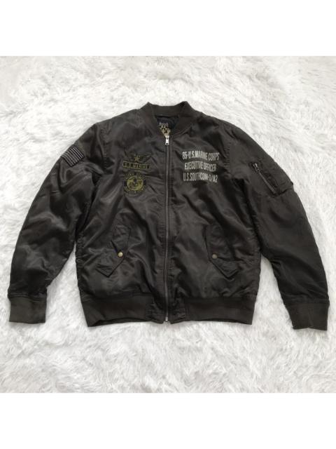 Other Designers Japanese Brand - Spinalh bomber style jacket military