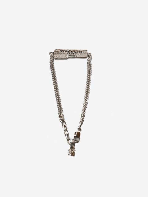 Givenchy GIVENCHY - Women Givenchy Tape Silvery Chain Bracelet