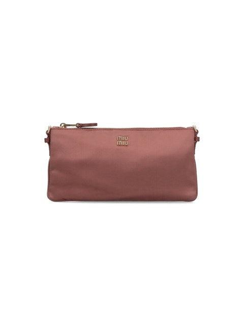 Miu Miu Miu Miu Women Logo Mini Pouch
