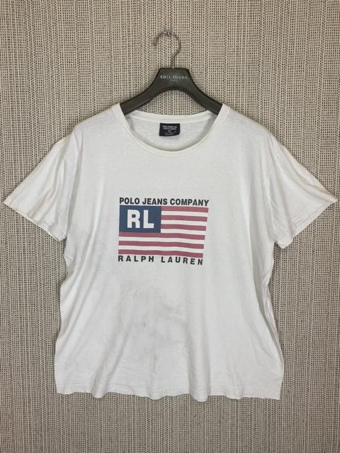 Other Designers Polo Ralph Lauren × Vintage - ‼️POLO JEANS COMPANY RALPH LAUREN BIG LOGO TSHIRT‼️