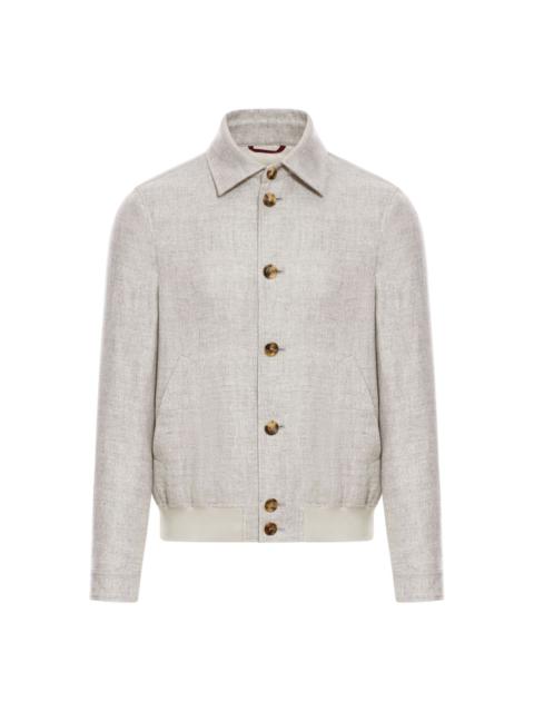 button-down jacket