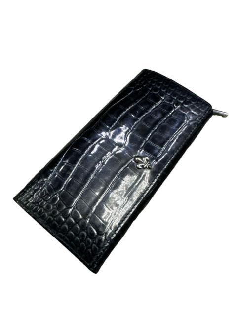 Other Designers PATRICK COX LONG WALLET PURSE METAL EMBLEM