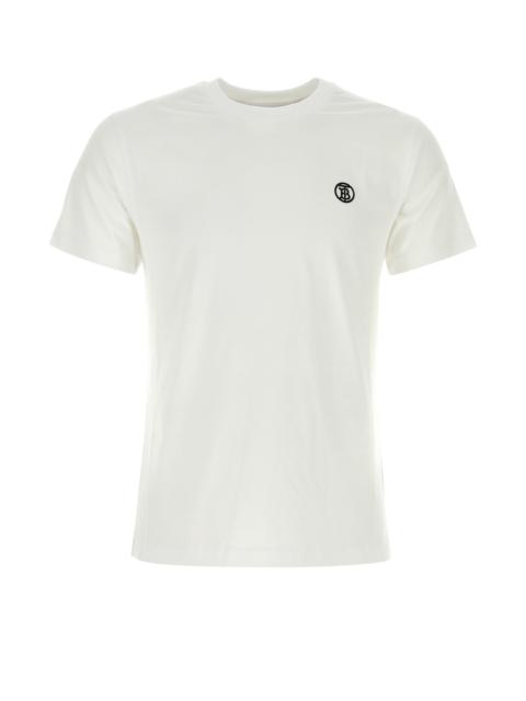 Burberry White cotton t-shirt