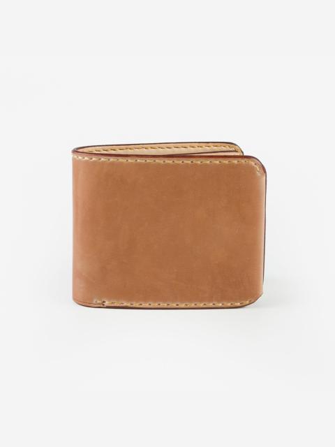 Iron Heart SMALL SHELL CORDOVAN WALLET - NATURAL