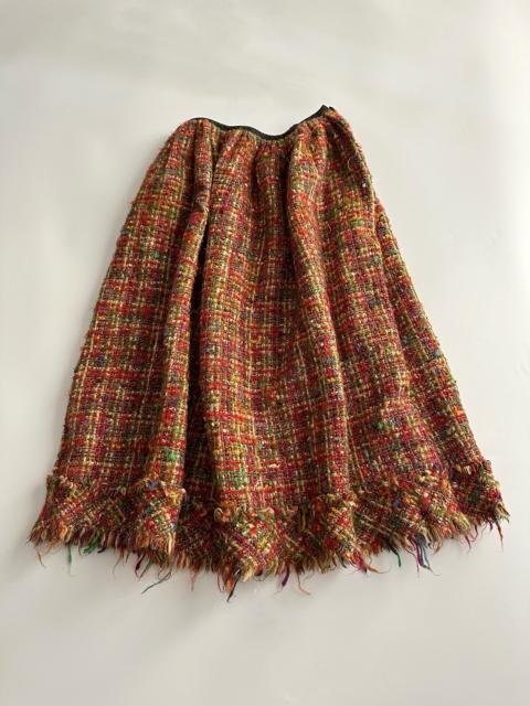 Junya Watanabe Junya Watanabe 2000 rough pattern wool skirt