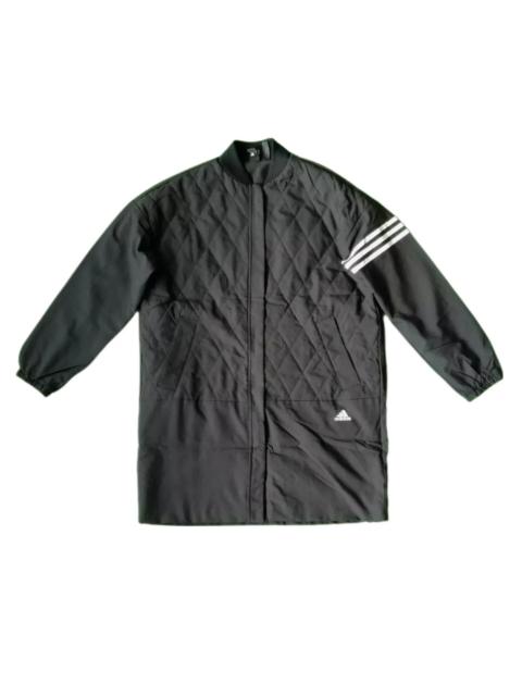 adidas Adidas Stadium Parka Long Black Bomber Jacket