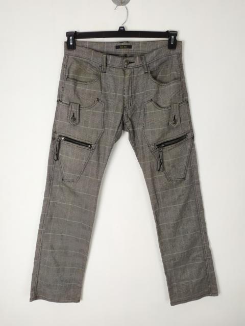 Other Designers Japanese Brand - BEE BELL CHECKERED BUSH PANT / DOUBLE KNEE CARGO PANT