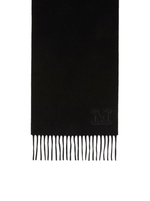 Max Mara Max Mara Women Cashmere Stole With Monogram Embroidery