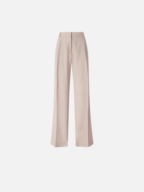 PINKO FLOWING TROUSERS WITH PRESSED CREASE