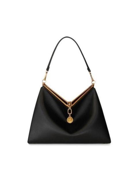 Vela black shoulder bag