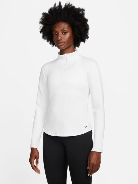 Nike WOMEN'S NIKE THERMA-FIT ONE LONG-SLEEVE HALF-ZIP TOP