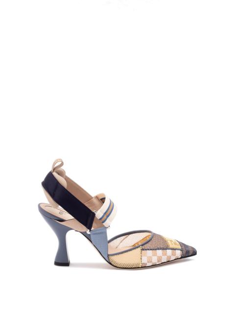 FENDI Fendi Women `Colibrì Patchwork` Pumps With `Ff` Embroidery
