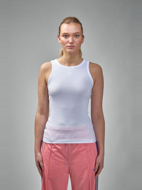 GANNI Soft Cotton Rib Tank Top