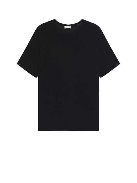 SAINT LAURENT Tee Col Rond