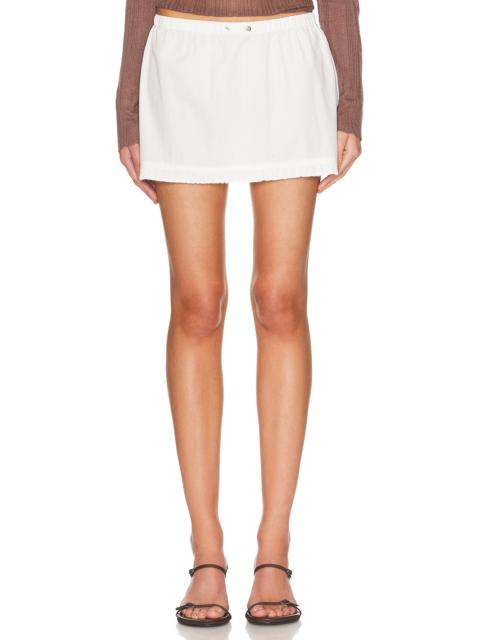 DEIJI STUDIOS Flounce Mini Skirt