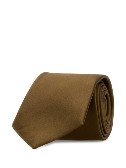 SAINT LAURENT Saint Laurent Men Biscuit Satin Tie