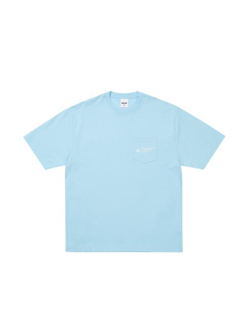 PALACE SHOP LOCATOR POCKET T-SHIRT NEW YORK OCEAN BLUE
