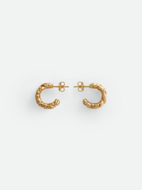 Bottega Veneta Intreccio Large Earrings
