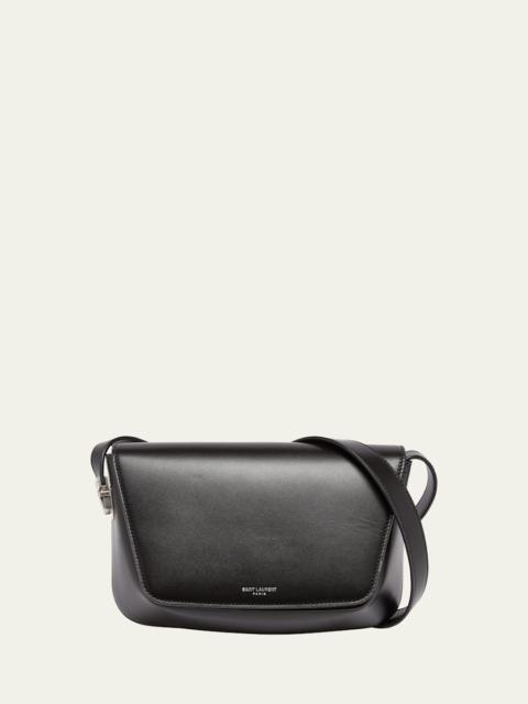 SAINT LAURENT Men's Smooth Leather Crossbody Bag