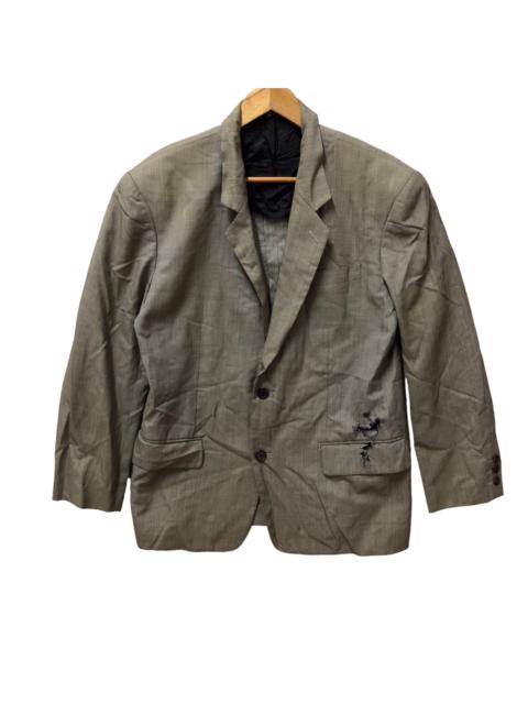 Yohji Yamamoto Vintage y’s for men distrested wool suit jacket