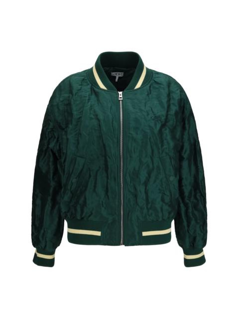 Loewe Loewe Technical Fabric Bomber Jacket