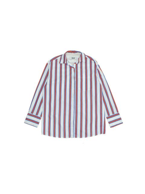 MSGM MSGM Milano Stripe Button Up Shirt