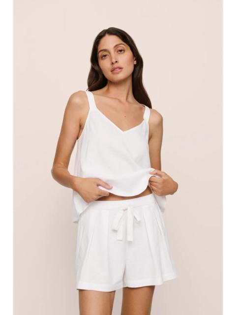 eberjey Linen Blend Relaxed Short