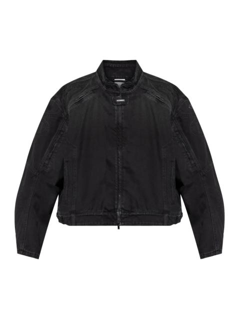 VETEMENTS Vetements Racing Denim Jacket Vintage Black