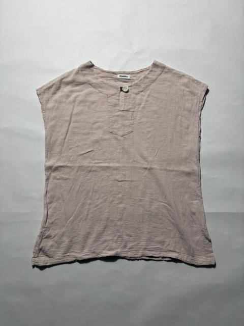 ISSEY MIYAKE PLANTATION BY ISSEY MIYAKE CHINESE STYLE TANKTOP