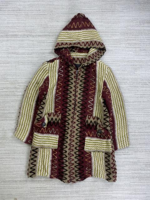 Other Designers Designer × Japanese Brand × Vintage - Vintage Navajo Embroidery Multicolor Style Hoodie Jacket