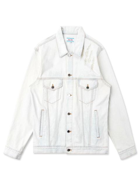 Just Don JUST DON TIGER AIRBRUSH TRUCKER - LIGHT INDIGO