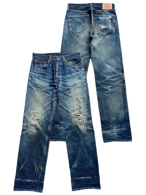 Levi's Levi’s 501 Big E Selvedge Usa Distressed Denim Jeans 32x32