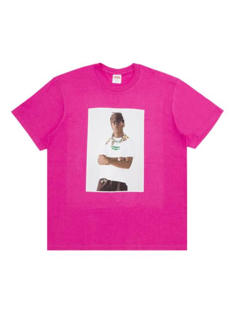 Supreme Tyler, The Creator Tee 'Magenta'