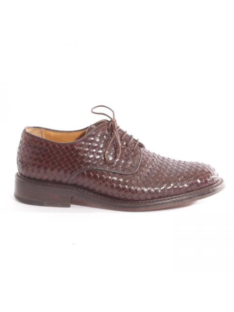 Other Designers Massimo Dutti - RARE brown braided leather shoes
