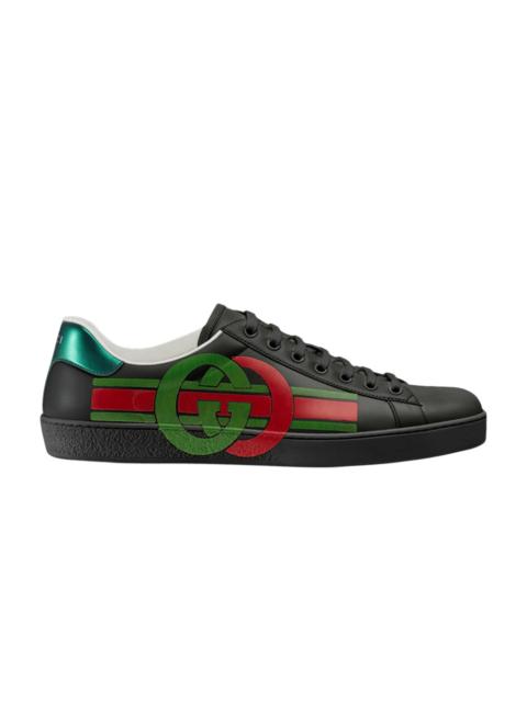 GUCCI Gucci GG Ace 'Black Green Red'