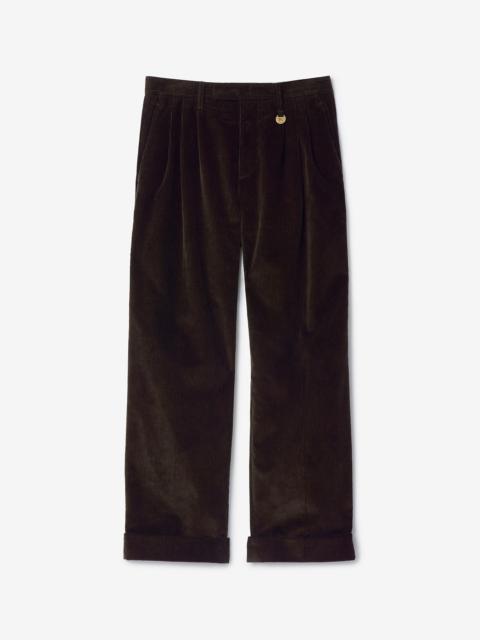 Burberry Corduroy Trousers
