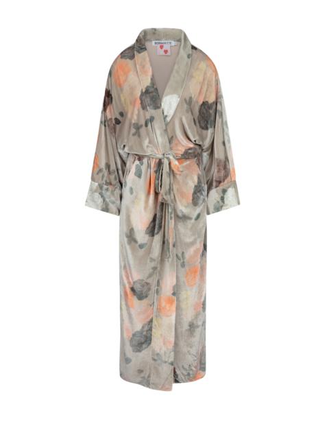 BERNADETTE Peignoir Silk Velvet