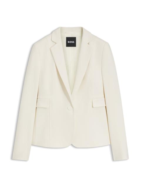 BOSS SLIM-FIT BLAZER WITH ANGLED DARTS