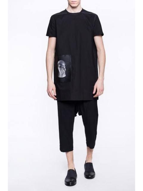 Rick Owens Rick Owens Drkshdw Futurist Head Patch Longline Top