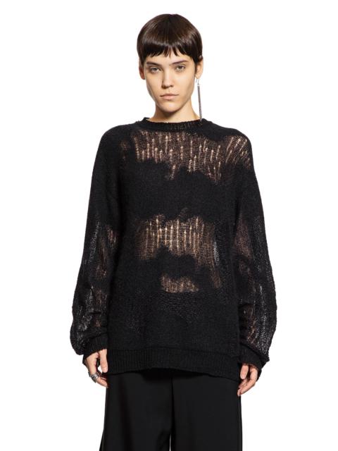 Ann Demeulemeester Lalla-Oversize-Sweater-In-Brushed-Mohair