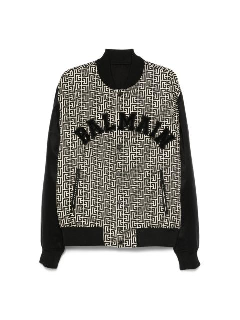 Balmain Balmain Black Jackets - Bomber Jackets Men