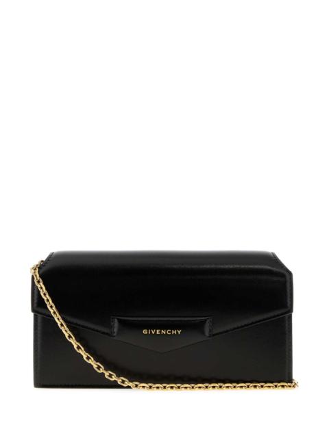 Givenchy Givenchy Women Black Leather Antigona Clutch