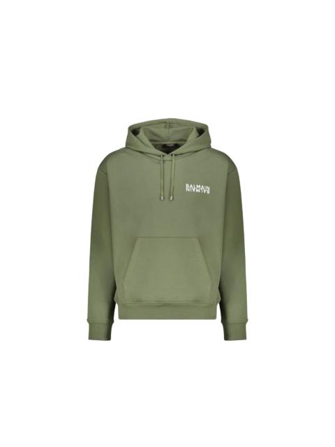 Balmain Balmain Logo Motif Hoodie Men