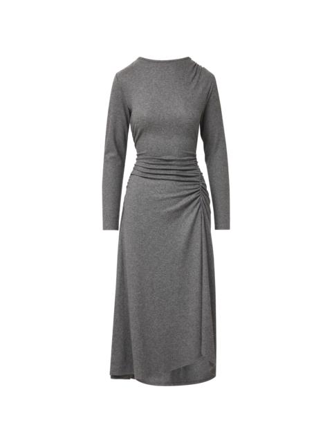 VERONICA BEARD THEODORA WOOL MIDI DRESS