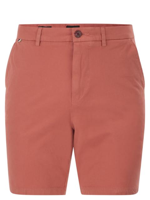 BOSS Boss Men Stretch Cotton Chino Shorts In Modern Regular Fit