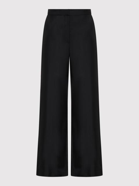 ST. AGNI Silk Twill Pants - Black