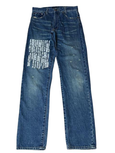 Other Designers NICE🔥IN THE ATTIC BUCKLE BACK POEM DISTRESSED JEANS