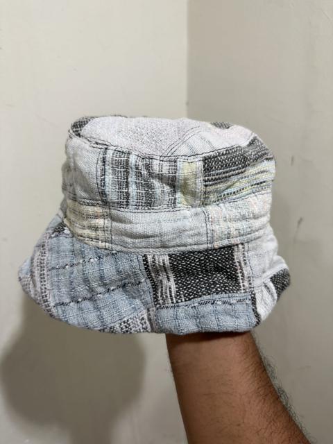 Other Designers Japanese Brand - Hemp Patchwork Style Bucket Hat