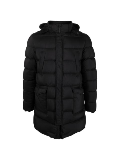 padded down coat